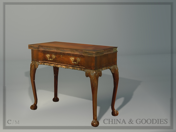 George II Mahogany Tea table -C&G-