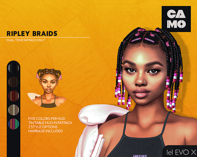 CAMO - Ripley Braids - FATPACK