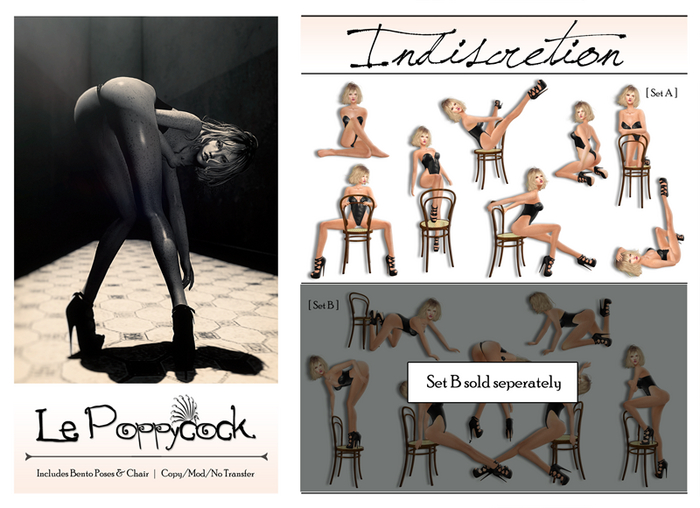 Le Poppycock *Indiscretion* Set A