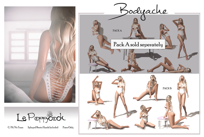 Le Poppycock *Bodyache* Set B