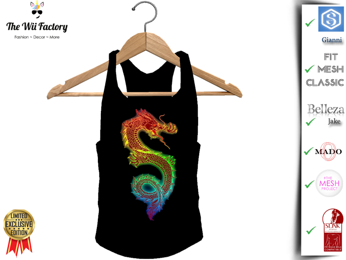 :TWF: Zeus Tank Top Dragon II