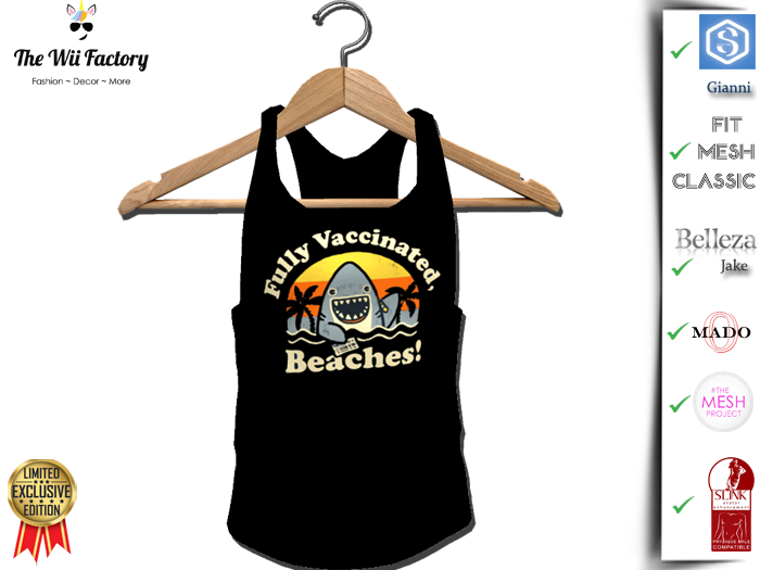 :TWF: Zeus Tank Top Fully Vaccinated