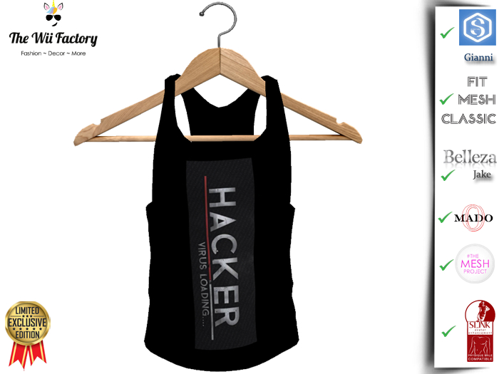 :TWF: Zeus Tank Top Hacker