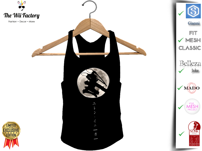 :TWF: Zeus Tank Top Moon Warrior