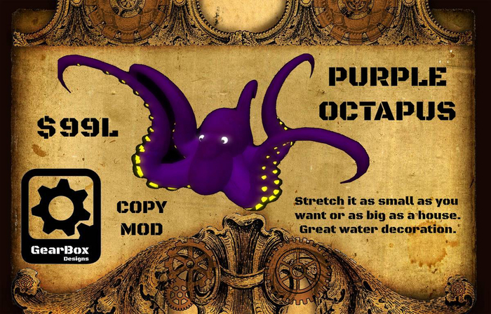 PURPLE OCTAPUS