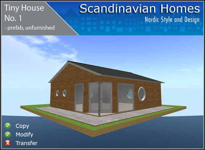 Tiny House No. 1 - prefab, unfurnished
