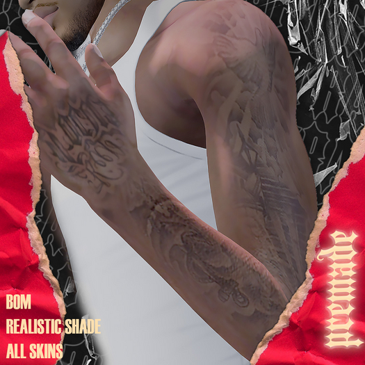Trap Ink's - Stay Focused Sleeve tat