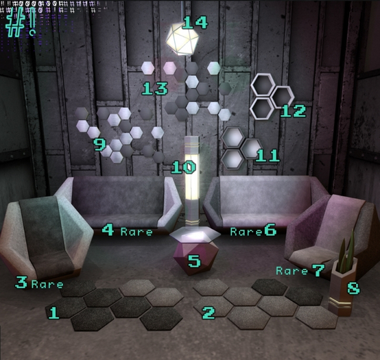 4. #hashbang! - Future Geometry - Couch Dark RARE