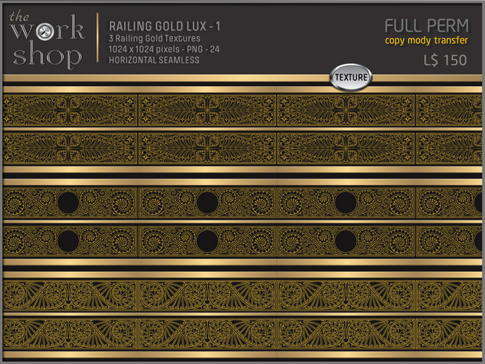 RAILING GOLD LUX-1
