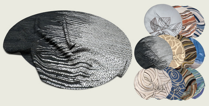 ValArt round modern carpet Fat Pack 