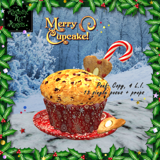 Merry Cupcake! Pouf