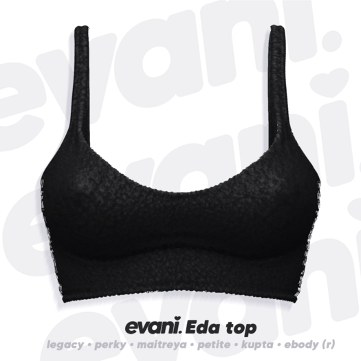 evani. Eda top. black