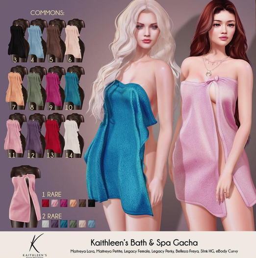 2 Kaithleen's Gacha Spa - Legacy Female RARE