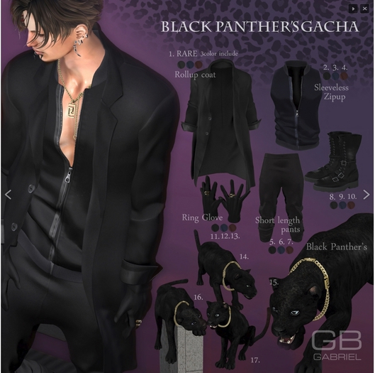 ::GB::Rollup coat (Signature)Black RARE