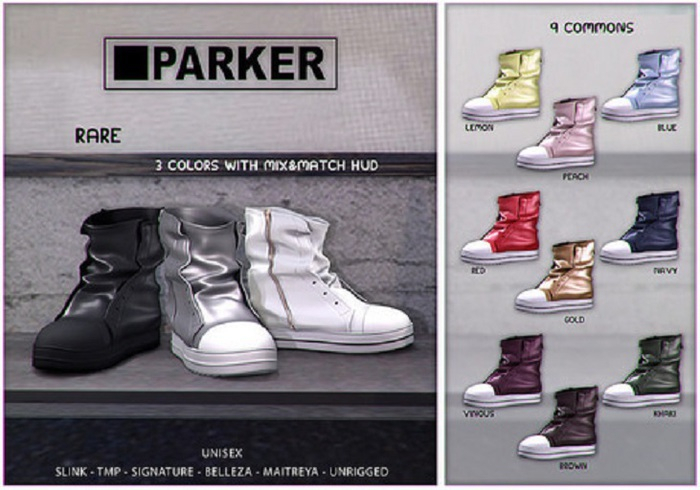 :PARKER: James.Chucks. RARE .[MAITREYA]