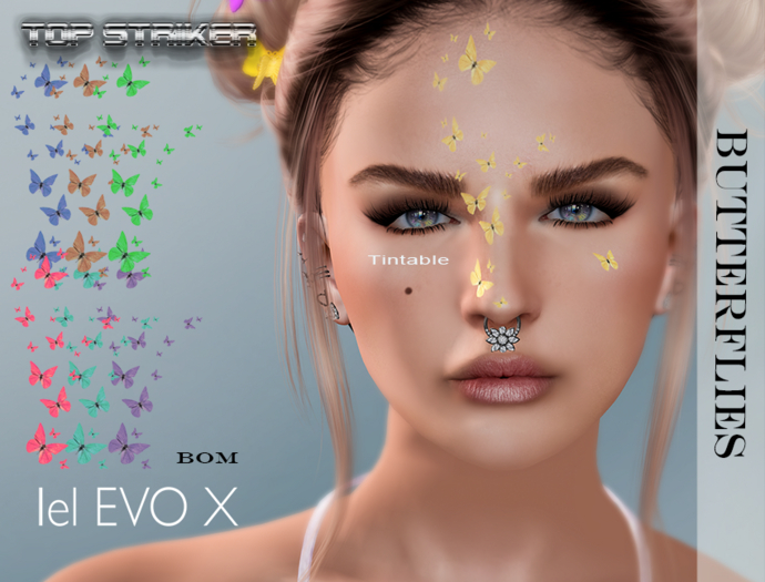 TOP STRIKER / BUTTERFLIES /  LEL EVOX