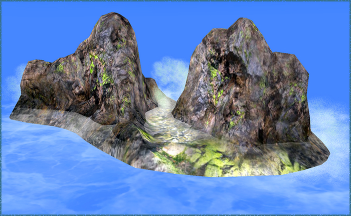 Frog-Island off-sim