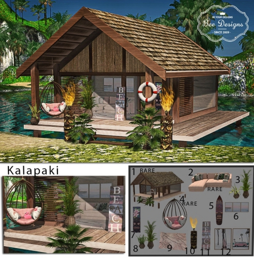 01 Bee Designs Kalapaki RARE
