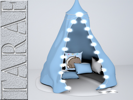 Second Life Marketplace - tent blue ( TaRaF )
