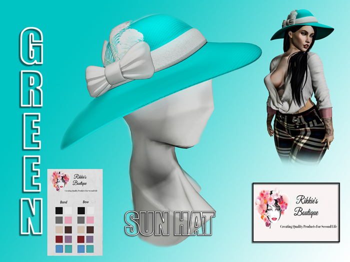 Floppy Sun Hat [Green]