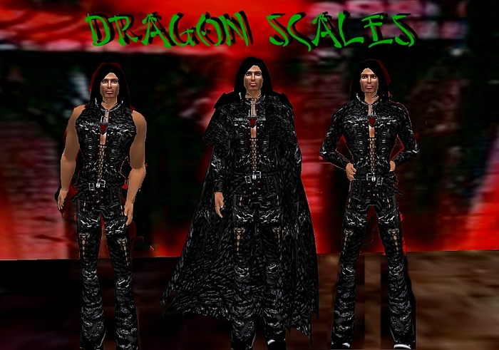 Dragon Scales Men's Outfits