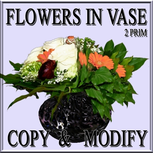 * GuTi 2 prim plant copyable Floristic white Roses Bouquet 2