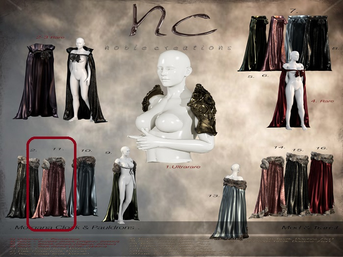 [11] #11 [NC] - Morgana Pink Cloak A