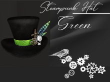 [ARYA] Steampunk Hat - Green