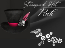 [ARYA] Steampunk Hat - Pink