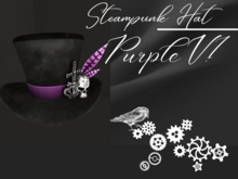 [ARYA] Steampunk Hat - Purple V.1