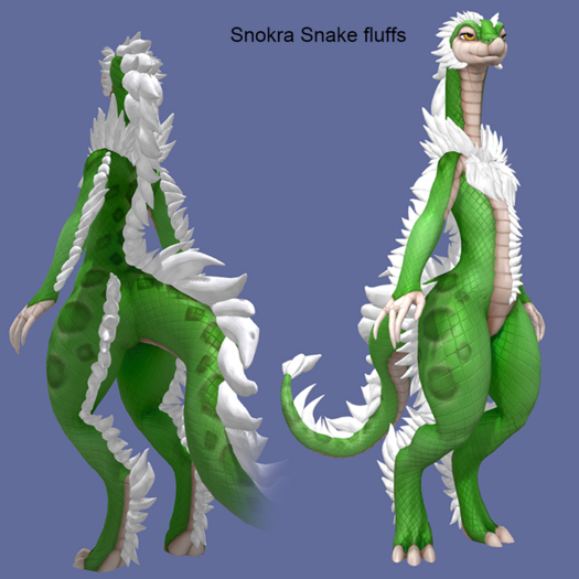 Snokra Snake Fluffs