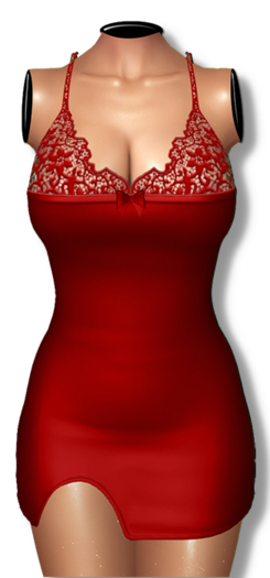 -PULSE- Delicacy Dress / Red