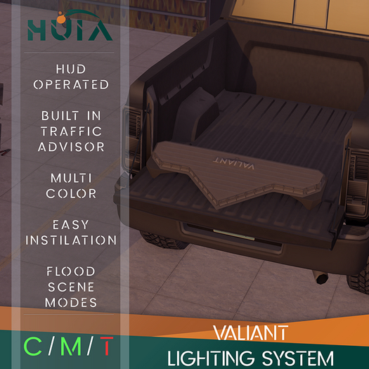~Huia~ Valiant Lighting System