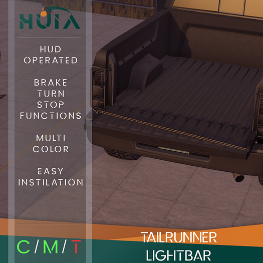 ~Huia~ Tail Runner Lightbar
