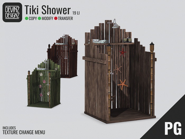 Tiki Shower (PG)
