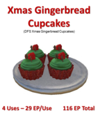 DFS Xmas Gingerbread Cupcakes (DFS Texture Only)