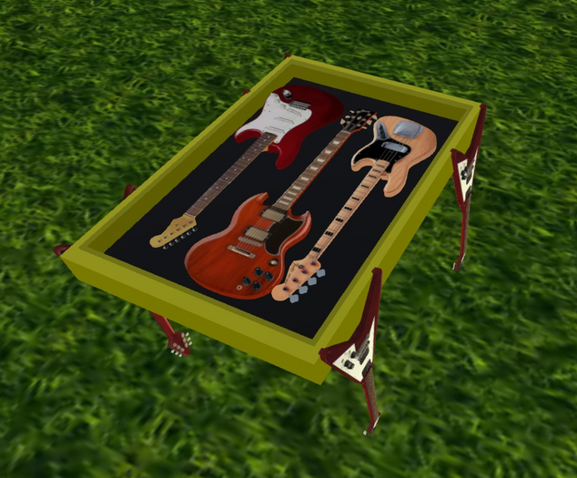 7 Guitar table