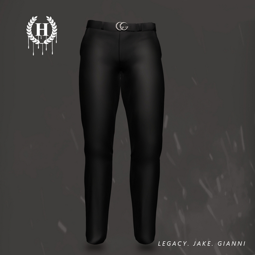 [HYPED] ANDRE-  BLACK PANTS