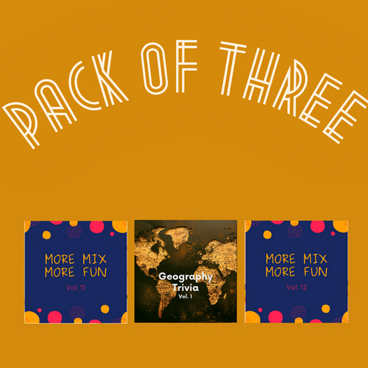 Pack Of Three 11 (300 questions, ENGLISH)