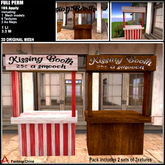 FC- FULL PERM Mesh Kissing Booth ,valentine booth 