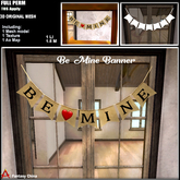 Full Perm Be Mine Banner 