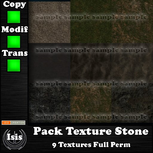 Pack Texture Stone Full Perm