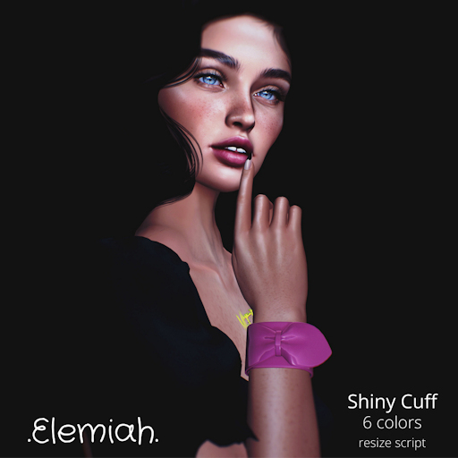 Elemiah - Shiny cuff - 6 colors - resize script