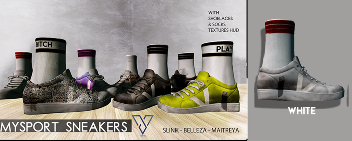 ::VOND:: MYSPORT SNEAKERS - WHITE 