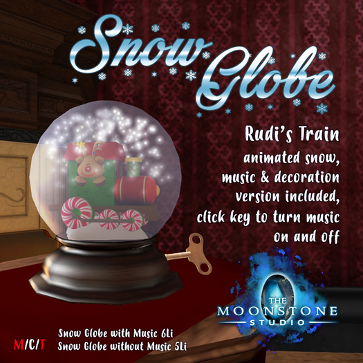 {:: TMS ::} Snow Globe Rudi's Train [BOX]