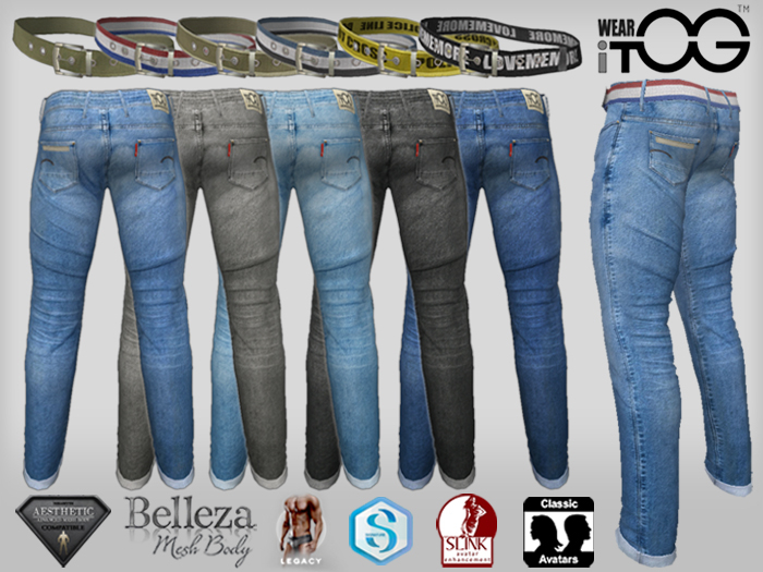 .::iTOG::. Jeans #5 (5 colors) DEMO