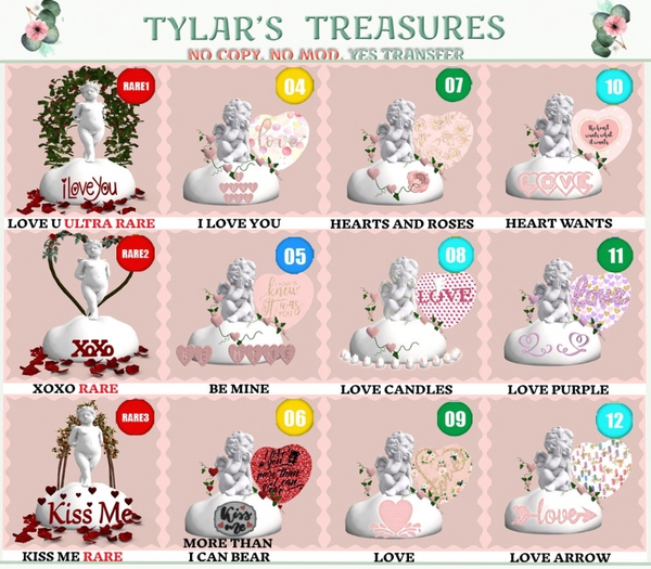 03 TYLAR'S ANGELIC GATCHA KISS ME RARE