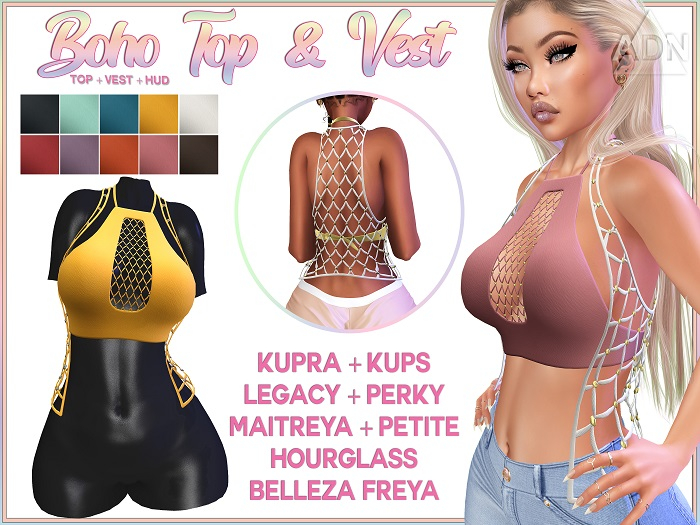 ADN Boho Top & Vest