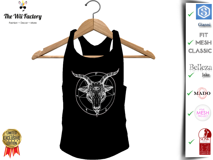 :TWF: Zeus Tank Top Satan