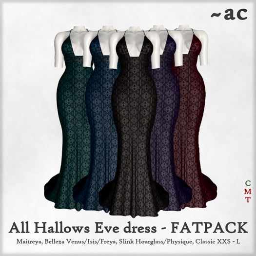 ~AC All Hallows Eve dress - FATPACK